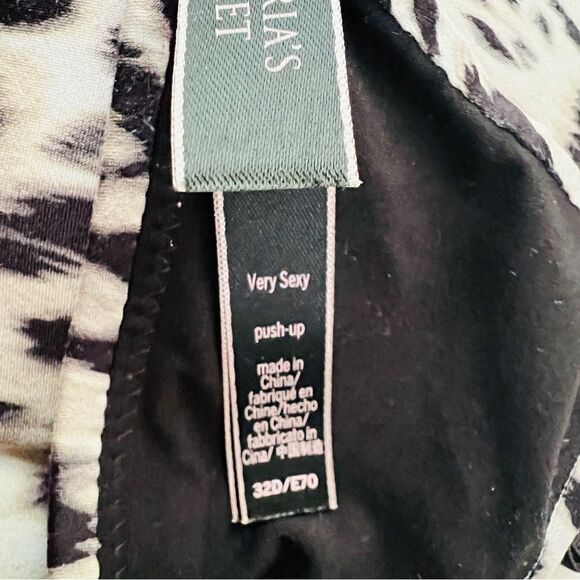 Victoria’s Secret Very Sexy Push Up Bra 32D Leopard - Picture 4 of 4